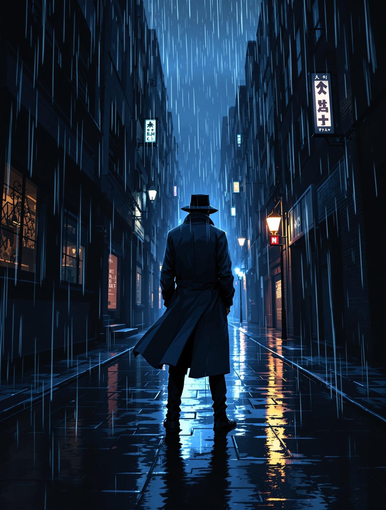 暗夜追踪者 - 少儿漫画封面
